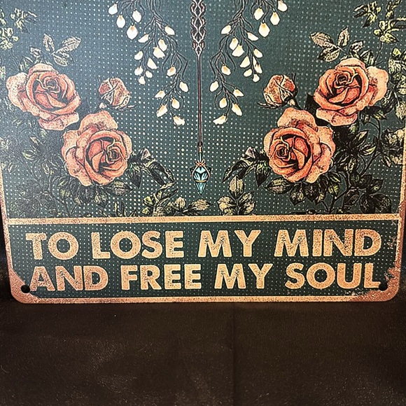 Fairy Dragonfly Metal Sign/NWOT - Picture 4 of 4